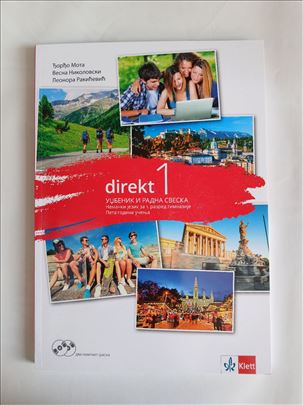 Udžbenik nemačkog Direkt 1 za 1.razred gimnazije