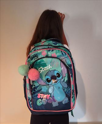 Stitch anatomski ranac za devojčice
