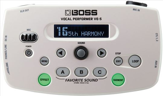 Boss VE-5 Vocal Processor / NOVO