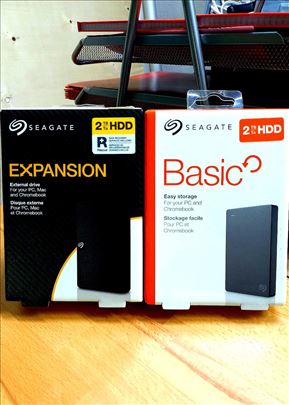 Eksterni Hard Disk 2TB SEAGATE Basic i Expansion