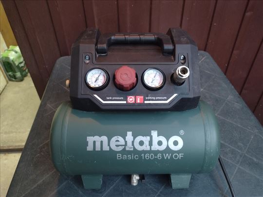 Metabo Kompresor 6L bezuljni