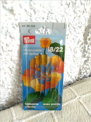 Prym Igle Za Vez Sa Oštrim Vrhom Br.18/22 Germany