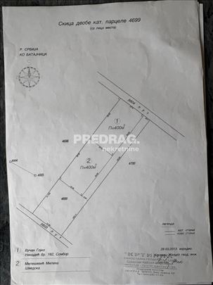 Vladislava Kaćanskog 4 ara ID#1036