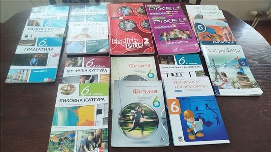 Komplet udzbenika za 6 razred