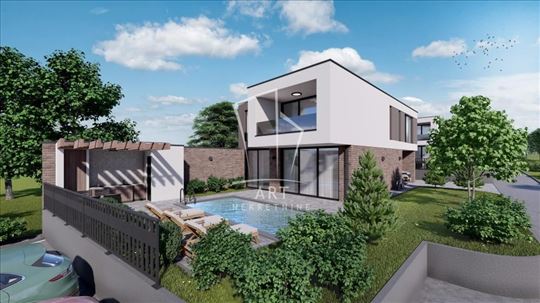 Luksuzne kuće u nizu, 200m2, 3 ara ID#15707