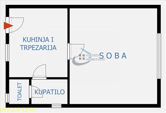 Savski Venac, Zeleni Venac - Jug Bogdanova 31m2