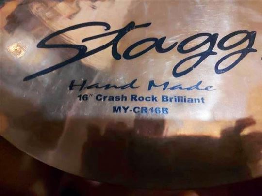 Stagg MY-CR16B 16 Crash Rock Brilliant / novo