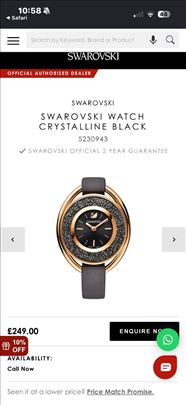 SWAROVSKI WATCH CRYSTALLINE BLACK