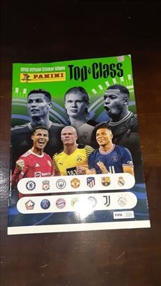 Album za sličice FIFA Panini Top Class 2022