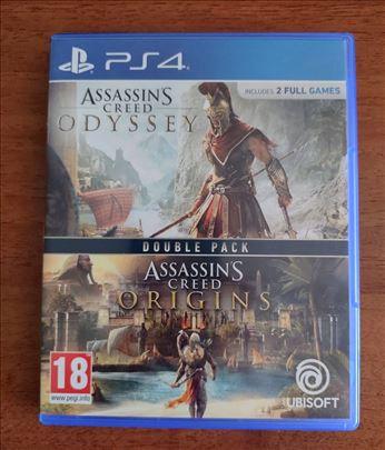 Assasins Creed Odyssey i Orgins - dupli pack