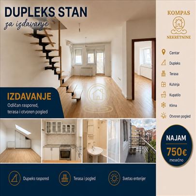 Centar, Novi Sad – 3.5 soban stan, 80 m², 4. sprat