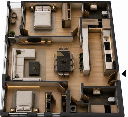 Porta Residence - 3.0 stan u najlepšoj Zemunskoj u