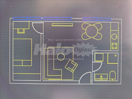 Ustanička 34m², Šumice, CG, 1.5, raspored, parking