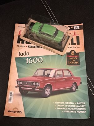 Legendarni Automobili br.63 LADA 1600 - NOVO
