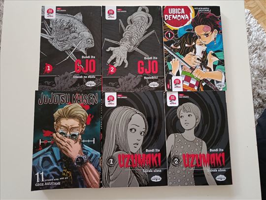 Manga 6 stripova
