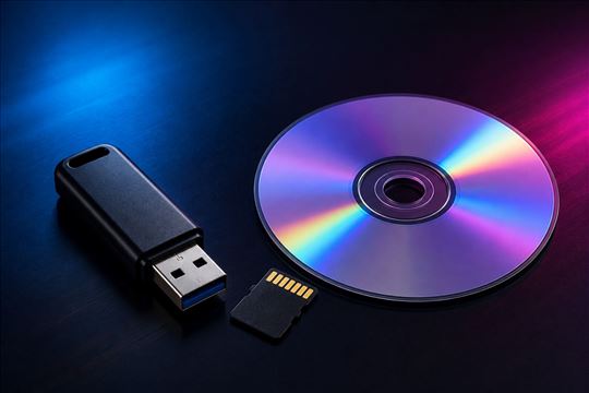 Muzika na USB, CD, microSD - lični mix