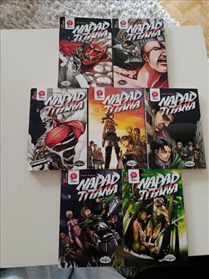 Napad Titana 1-7, Hađime Isajama