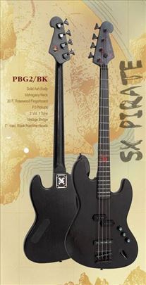 SX Pirate PBG2/BK bas gitara / novo