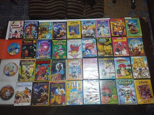 Velika kolekcija 120 dvd crtanih filmova