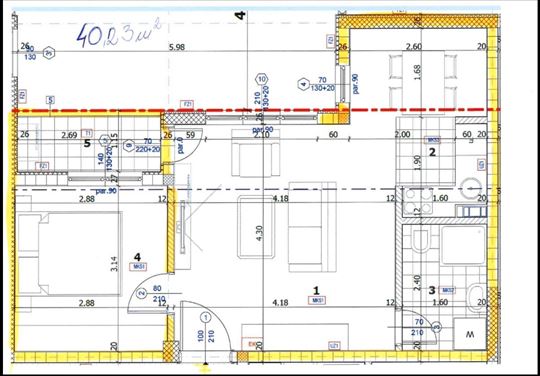 Banjica | 41m² | I sprat | Bez PDV-a