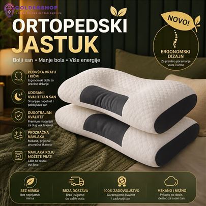 Jastuk od memorijske pene Jastuk Bamboo 8u1 jastuk