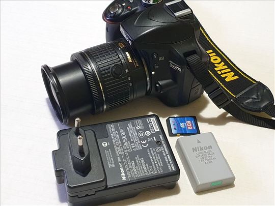 Nikon D3300 18-55mm AF-P VR Samo 19.957 okidanja