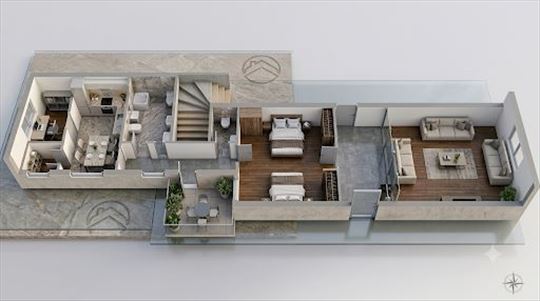 Sarajevska Salonski stan za adaptaciju sa vrhunski