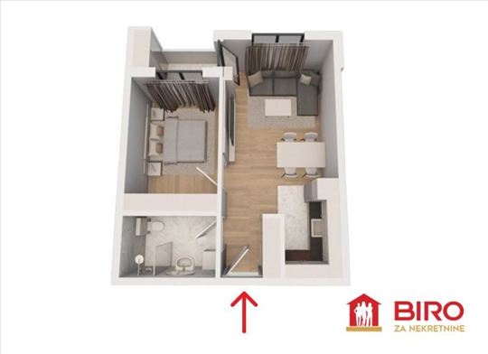 Stan,Novi Sad,Sremska Kamenica,kv: 40.00, ID: 1013