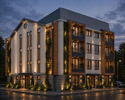 Trebinjska, 37m2, 1.5, 1.spr, lift, novogradnja