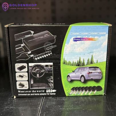 Univerzalni punjac za laptop 120W 2 u 1