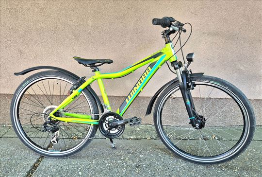 26 Bicikl dečiji 9-13 god. MTB LED svetlo kao nov