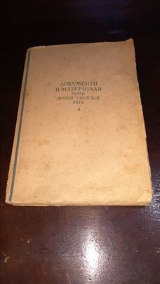 Dokumenti i materijali uoči Drugog svetskog rata I