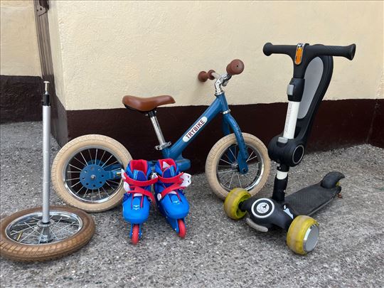 Trybike Steel 2u1 balans bicikl i trotineti