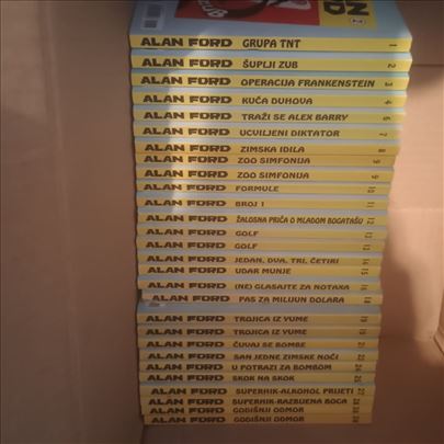 Alan Ford Klasik Zlatni klasik Super klasik Novo