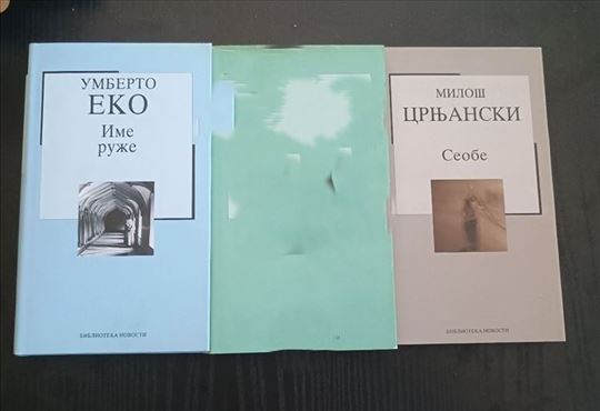 Umberto Eko Ime ruže Milos Crnjanski Seobe