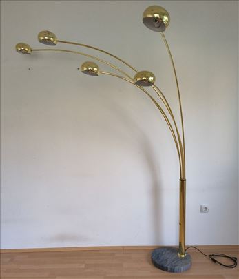 Vintage 70e COTEXX Denmark velika podna lampa