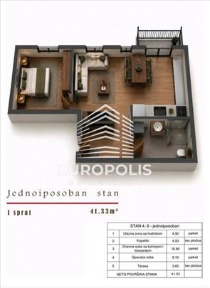 1.5 Stan u novogradnji ID#10050