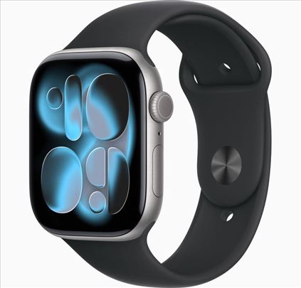 Apple Watch 11 46mm Space Gray Aluminium/Black SB