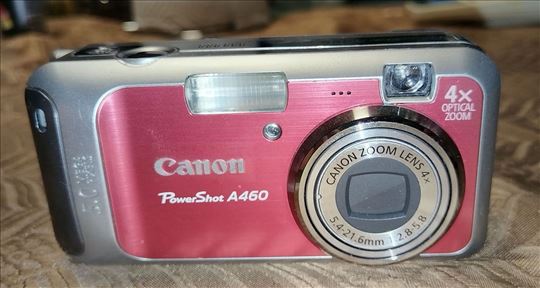 Canon PowerShot A460 (Roze/Crveni)