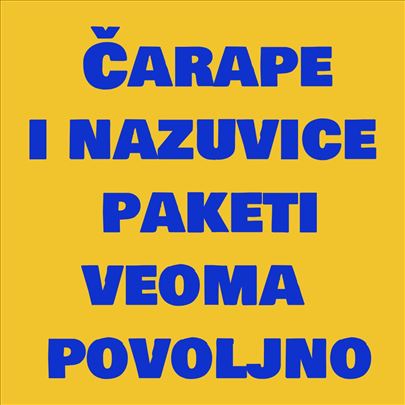 Čarape paketi Povoljno