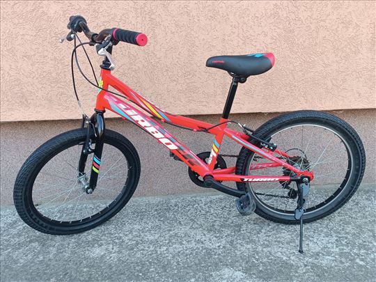 Decij bicikl Booster Turbo 20 sa brzinama crvena