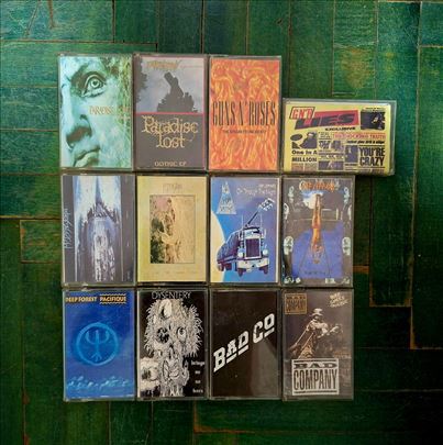 Guns N Roses,My Dying Bride,Pradise lost-12Kaset