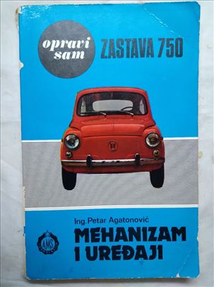 Knjiga:Opravi sam-Zastava 750,144 str. 1973.god. 2