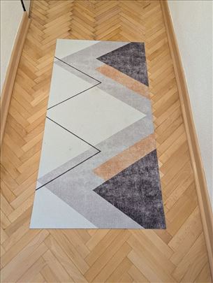 Kuhinjska staza sa geometrijskim šarama 120 x 60cm