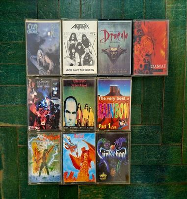 Ozzy Osbourne,Anthrax,Dracula-10 Kaseta