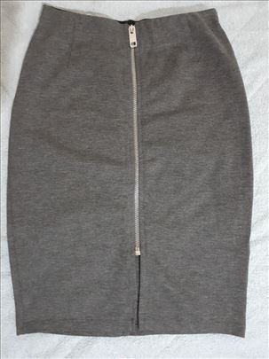 Suknjica siva xs