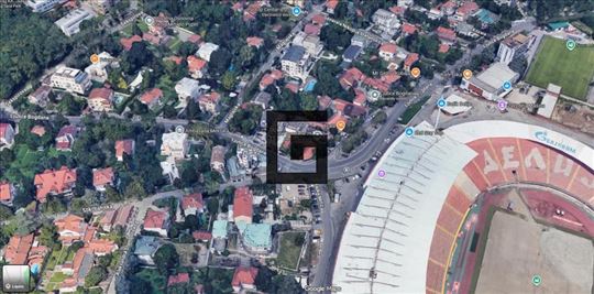 Dvosoban stan sa pogledom na park i stadion „Rajko