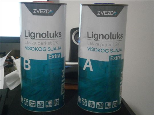 Lak za parket sjajni dvokopontni A iB zveda