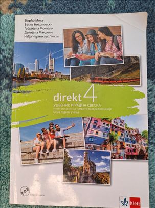Direkt 4, nemački za 4. razred gimnazije