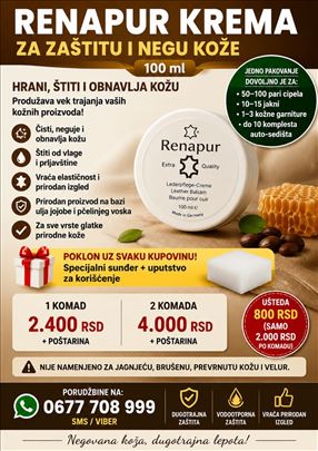 RENAPUR KREMA ZA ZAŠTITU I NEGU KOŽE – 100 ml
